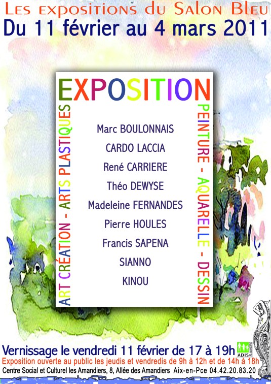 EXPOSITION DE PEINTURE DE LEONARD et ses Amis
