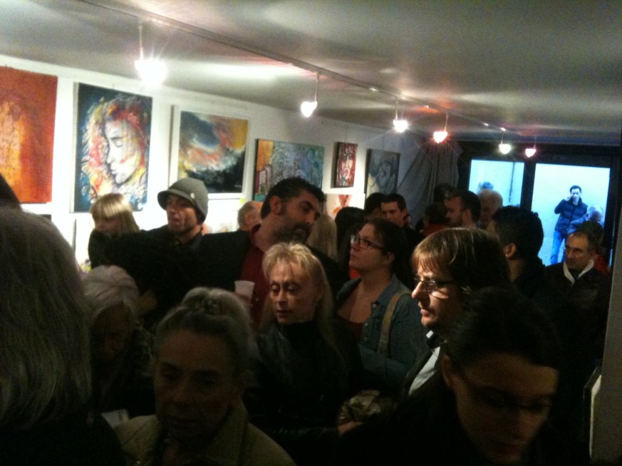 Ginette est en premier plan