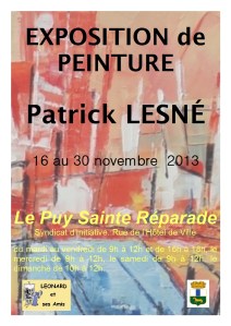 affiche-lepuy-Patrick LESNE