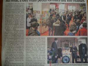 Et à droite, Monsieur ALAIN PUECH, Directeur de l'Ecole d'Art de Gardanne, le maestro de cette manifestation magnifique à laquelle nous avons été conviés à participer.