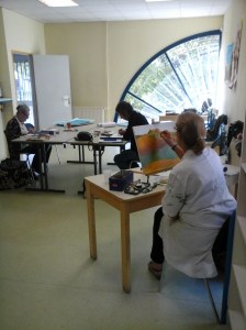 Séance de Peinture en Commun